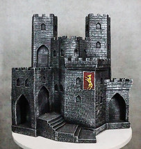 Ebros Castle Fortress Display Stand Figure For Miniature Knights (Displa... - £71.95 GBP