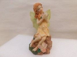 DDW Peach Fairy Statue 5&quot;H Fantasy Collectible Figurine - £13.92 GBP