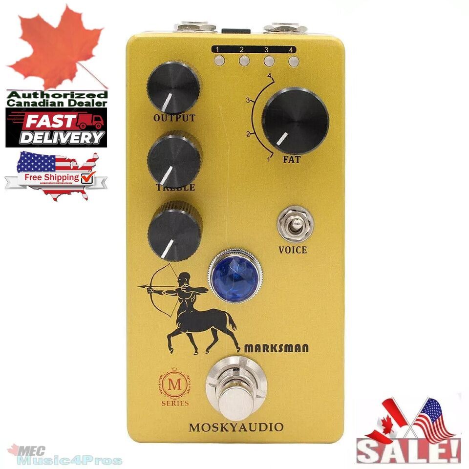 Mosky Audio The Marksman Overdrive 4 Mode Select Knob w/Toggle Option M ... - $38.60