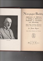 Jason Rogers Newspaper Building 1919 Illustrated Scarce - $21.00