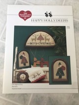 Happy Holly Deers Counted Cross Stitch Pattern Booklet - The Need&#39;l Love... - £7.49 GBP