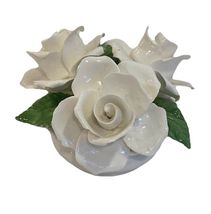 Vintage House of Global Art Porcelain Flowers Staffordshire England - $619.91 MXN