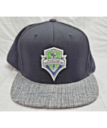 Seattle Sounders FC Patch Mitchell &amp; Ness Fitted 7 1/2 Hat Cap - $17.59 CAD