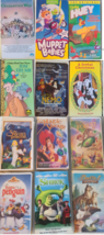Vintage VHS Tapes 90s Movies Kids Family Classics Animated Lot of 12 - £14.63 GBP