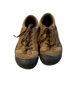Keen Boys Size 3 Brown Lace Tie Up Shoes Sneakers Outdoor Hiking Walking - $26.72