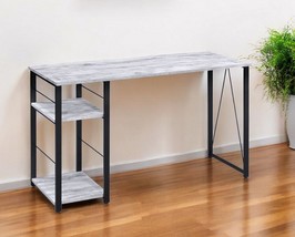 47&quot; Antiqued White and Black Writing Desk - $3,810.61 MXN