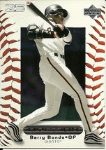 2000 Upper Deck Ovation Barry Bonds 25 Giants - £0.78 GBP