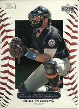 2000 Upper Deck Ovation Mike Piazza 33 Mets - £0.78 GBP