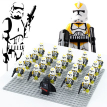 21Pcs Star Wars Revenge of Sith Battle of Utapau Clone Trooper Minifigur... - £23.76 GBP