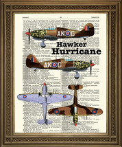 Vintage Airplane Pattern Selection From Wellington, Stuka, Stearman, Hur... - $6.76