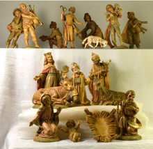 #0322 - 16 piece Fontanini 4&quot; Nativity Italy - Starter Set Nativity  - $225.00