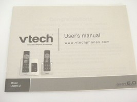 VTech Phone Model LS6115-2 User Manual Only - $4.94
