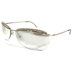 Max Mara Sunglasses MM 249/S 000NN Gold Round Frames with Gray Lenses - £44.67 GBP