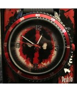 OFFICIAL MARVEL DEADPOOL COMIC ANALOG WATCH W/ LIGHT UP BUTTON &amp; COLLECT... - £129.01 GBP
