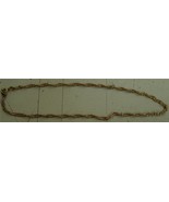 Nice Gold Tone Choker Chain Necklace, VERY GOOD CONDITION - £7.00 GBP