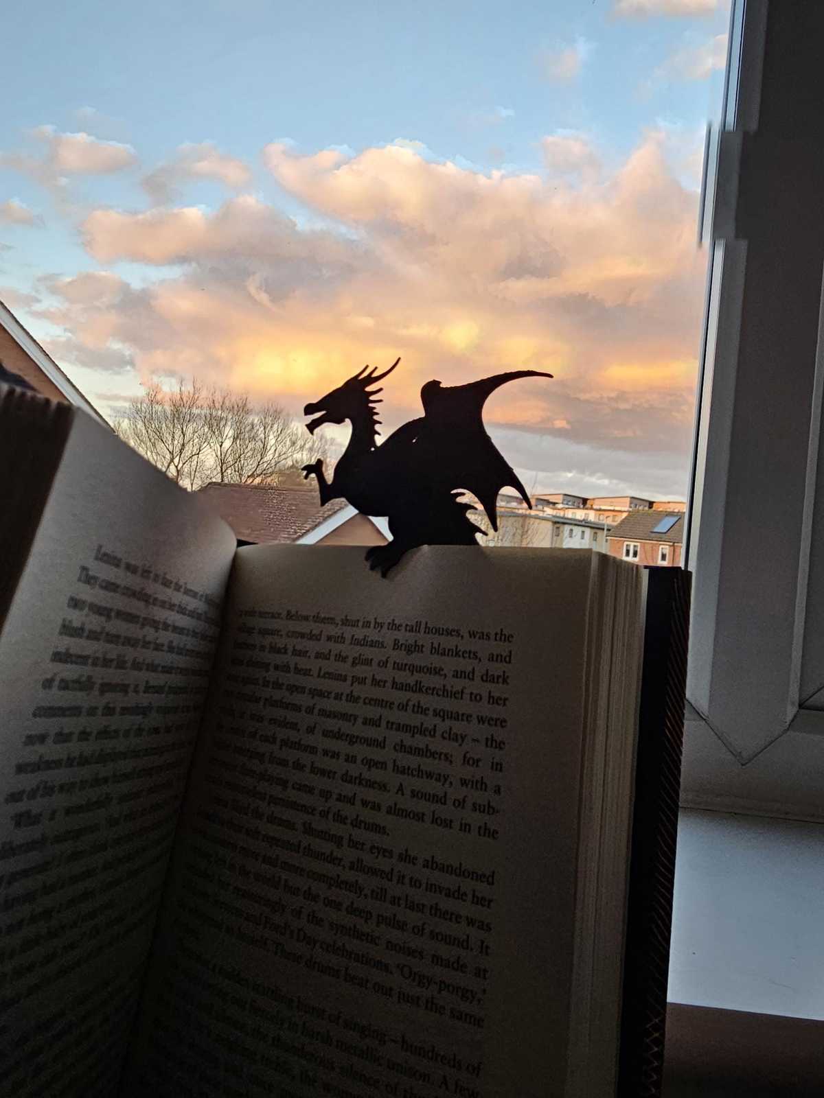 Fantasy Dragon Bookmark - $3.25