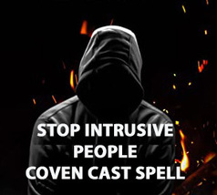 Haunted 50X FULL COVEN CAST STOP INTRUSIVE PEOPLE HIGH MAGICK CASSIA4 ALBINA image 2