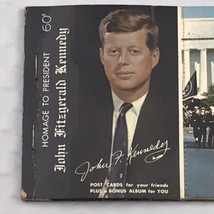 John Fitzgerald Kennedy Memorial Vintage Postcards Set Presidential Fune... - $9.95