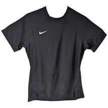 Nike ADV Vapor Knit IV Soccer Shirt Jersey Womens Medium M Black Dri-FIT DR0674 - £27.33 GBP