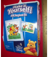 Disney Baby Craft Kit Winnie The Pooh Soft Storybook Set Fabric Panel Ba... - €16,11 EUR