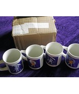 Vintage 1980 Morton Salt Ceramic Coffee Cup/Mug set - £127.87 GBP