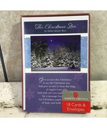 American Greetings Christmas Cards Box Of 16 W Envelopes The Christmas Star - £9.34 GBP