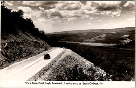 State College Pennsylvania View From Bald Eagle Lookout no.1 Postcard A30 - £7.80 GBP