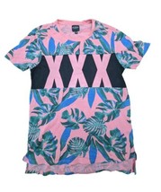 Guess Los Angeles Pink Palm Tree XXX Miami Vice T-shirt Men&#39;s Tee Top Size S - £12.86 GBP
