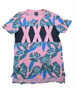 Guess Los Angeles Pink Palm Tree XXX Miami Vice T-shirt Men&#39;s Tee Top Si... - £12.72 GBP