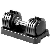 11-55lb Adjustable Dumbbell, Single, Available in 25lb &amp; 55lb - £199.54 GBP