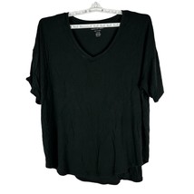 American Eagle Womens Soft &amp; Sexy Black V-Neck T-Shirt Size XL - £10.47 GBP