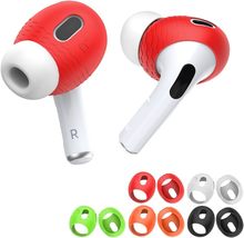 5 Pairs for AirPods Pro 2 Ear Tips Covers [Fit in The Charging Case] TOLUOHU Sil - £14.08 GBP