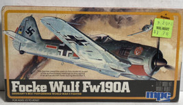 1982 MPC 1/72 Focke Wulf Fw190A Model Airplane Kit 1-4001 Sealed - $25.84