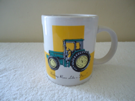 Vintage Gibson John Deere Licensed Tractor Themed Coffee Cup &quot; Great Col... - $23.36