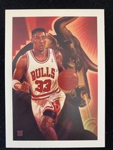 1991 NBA Hoops Scottie Pippen #506 Art Checklist Bulls - £1.57 GBP