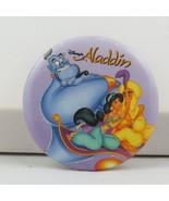 Walmart Staff Pin - Disney Aladdin VHS Release - Celluloid Pin - $285.10 MXN