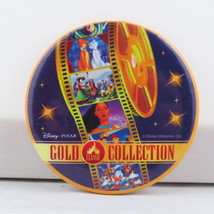Retro Walmart Pin - The Disney Gold Colletion - Celluloid Pin  - £11.99 GBP