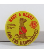 Vintage Lions Club - Have a Hear for the Handicapped Estavan SK - Cellul... - $20.51 CAD