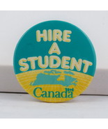 Vintage Government of Canada Pin - Hire a Student - Cool Colour Scheme !!  - €12,79 EUR
