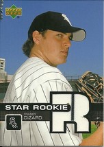 2003 Upper Deck Prospect Premieres Game Jersey Fraser Dizard P93 White Sox - £1.49 GBP