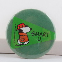 Vintage Peanuts Pin - Snoopy Smart U - Celluloid Pin - $15.00