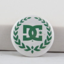 Modern Fashion Pin - DC Shoes Green and White colorway - Celluloid Pin - $15.00
