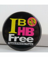 Vintage Health Pin - I B Hep B Free - Celluloid Pin - €12,88 EUR