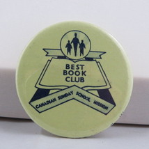 Vintage Religious Pin - Best Book Club - Sunday School Pin - Celluloid Pin - £11.72 GBP
