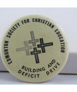 Vintage Religious Pin - Edmonton Society for Christian Eduction - Cellul... - £11.76 GBP