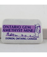 Vintage Tourist Pin - Ontario Amethyst Mine Dorion - Metal Pin  - €12,70 EUR