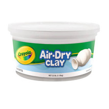Crayola 1.13kg Air Dry Clay in Tub - White - £41.63 GBP