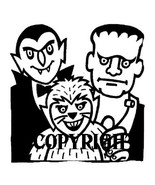 COUNT, FRANK AND WEREWOLF brand new mounted rubber stamp - £6.39 GBP