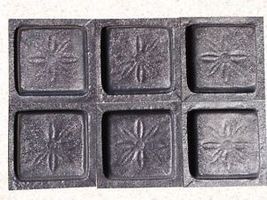 Daisy Pattern Tile Molds (12-4x4) Make 100s Wall Counter Floor Tiles for Pennies image 5