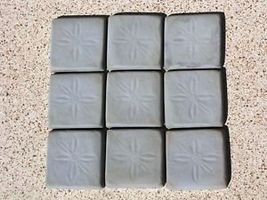Daisy Pattern Tile Molds (12-4x4) Make 100s Wall Counter Floor Tiles for Pennies image 3